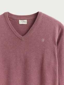 JERSEY V-NECK TRENDY VIOLETA