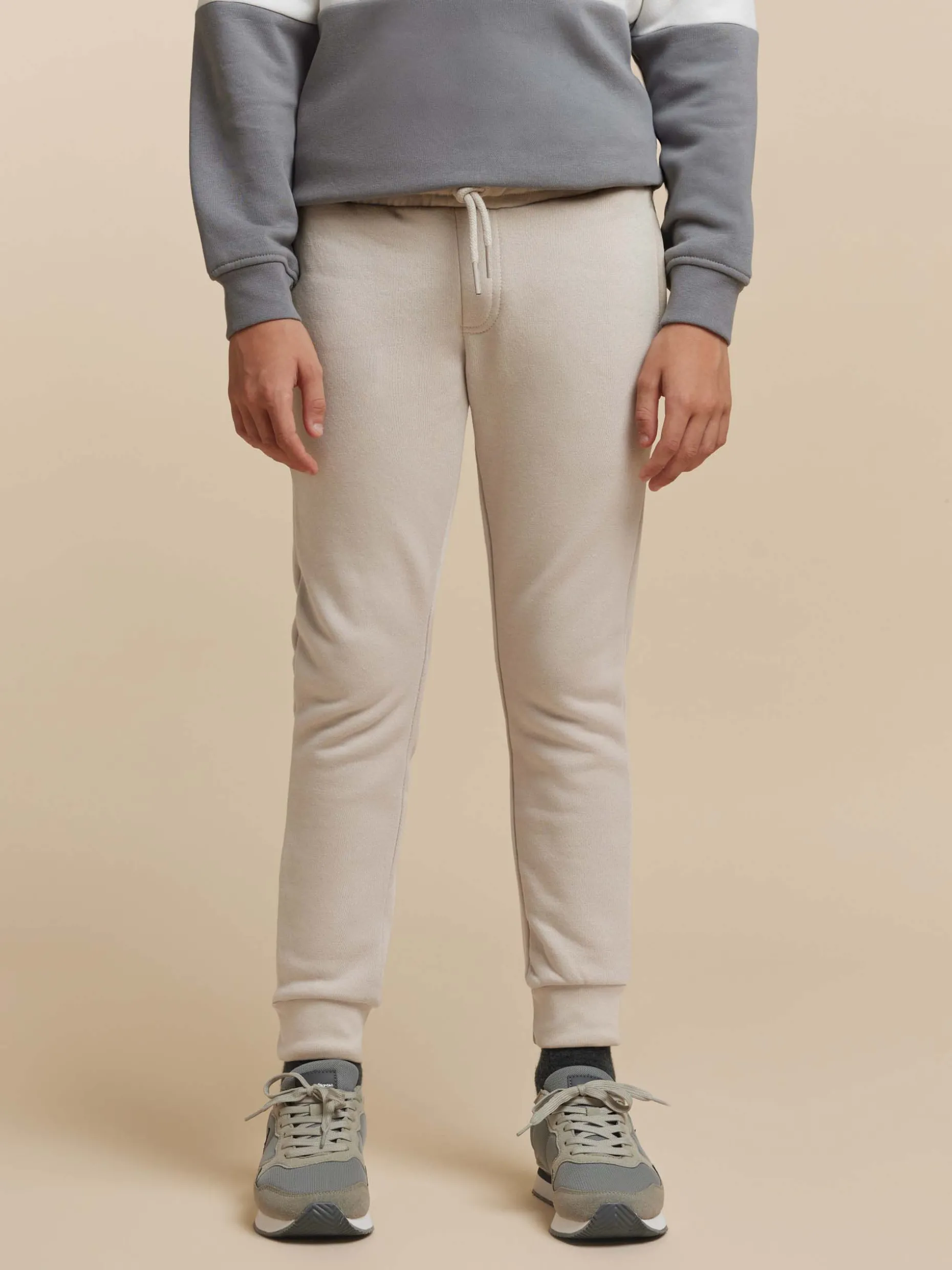 JOGGER BASIC KIDS BEIGE