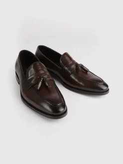 MOCASIN ANTIFAZ BORLAS MARRÓN