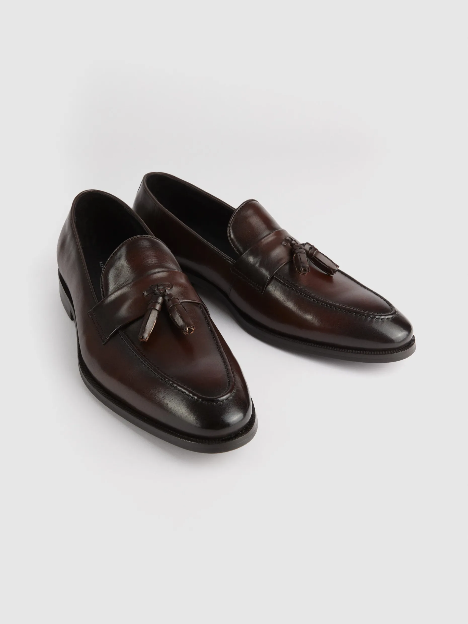 MOCASIN ANTIFAZ BORLAS MARRÓN