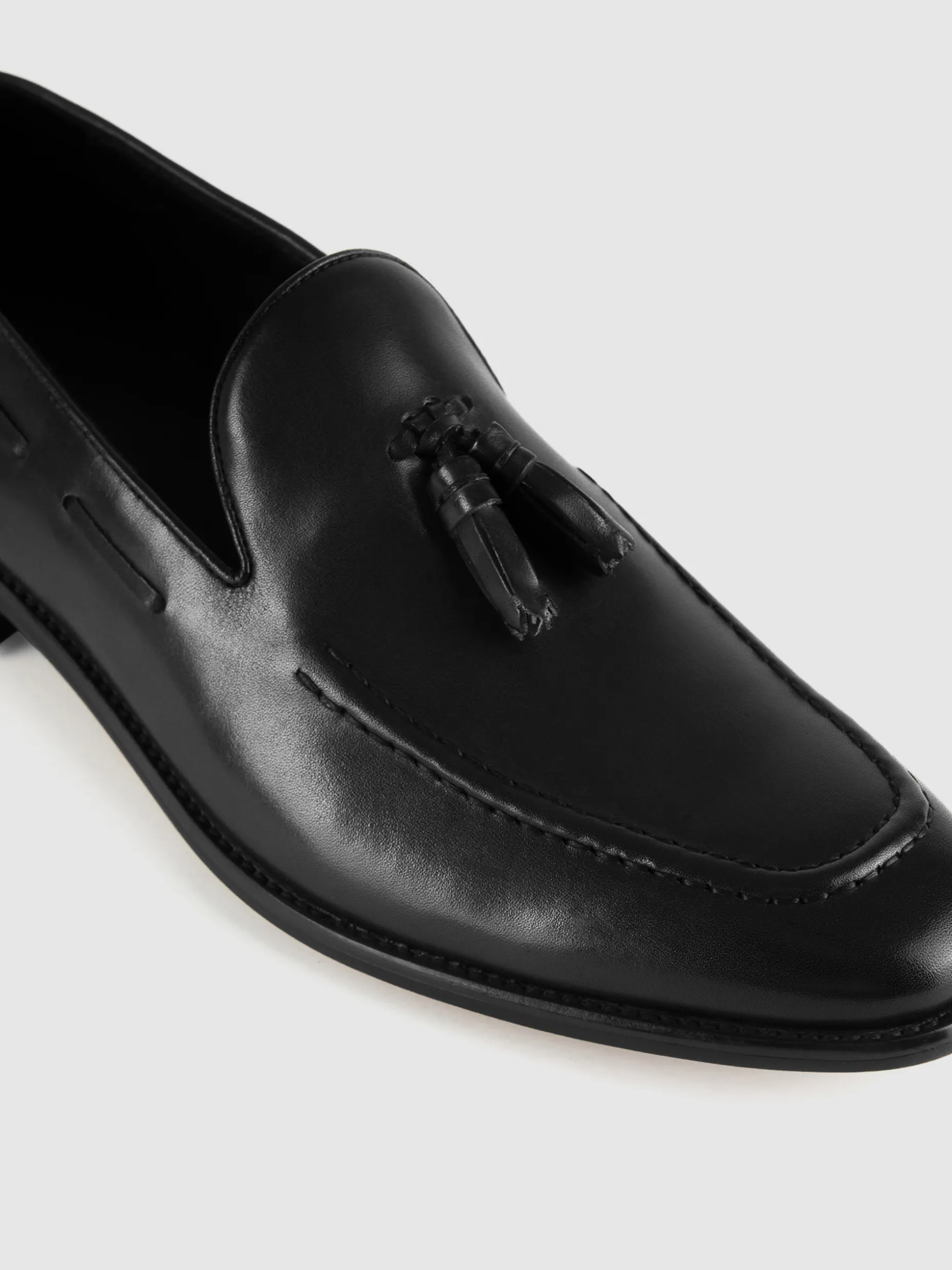 MOCASIN BORLAS NEGRO