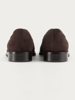 MOCASIN SERRAJE BORLAS MARRÓN