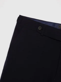 PANTALON CAPO PLAIN AZUL MARINO