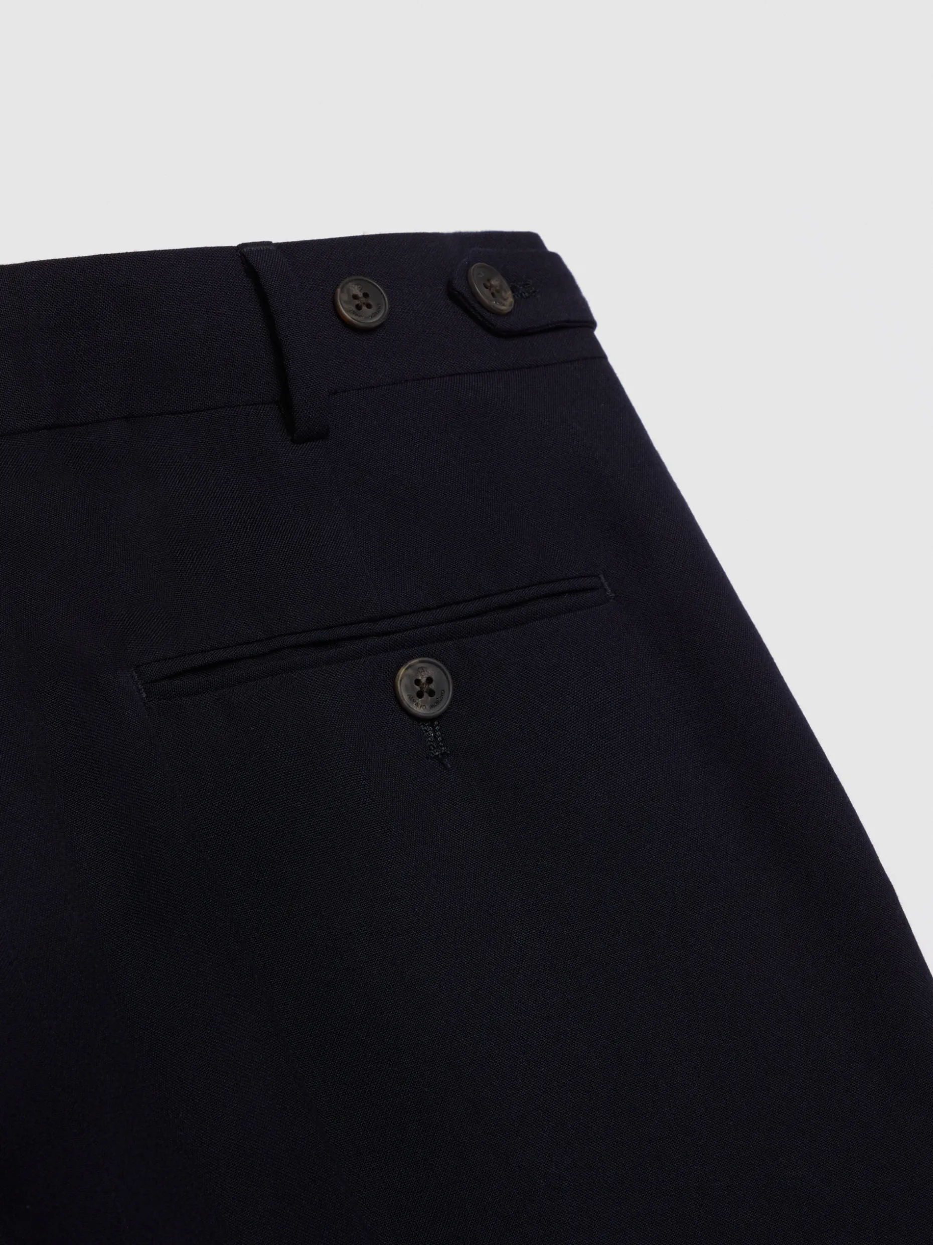 PANTALON CAPO PLAIN AZUL MARINO