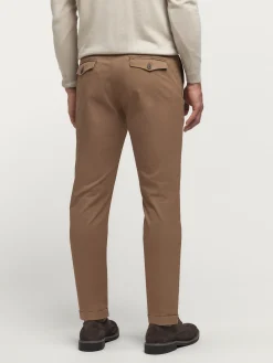 PANTALON CARROT CAMEL