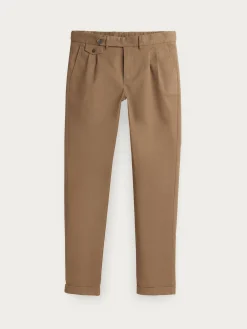PANTALON CARROT CAMEL