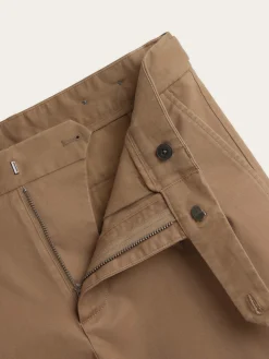 PANTALON CARROT CAMEL