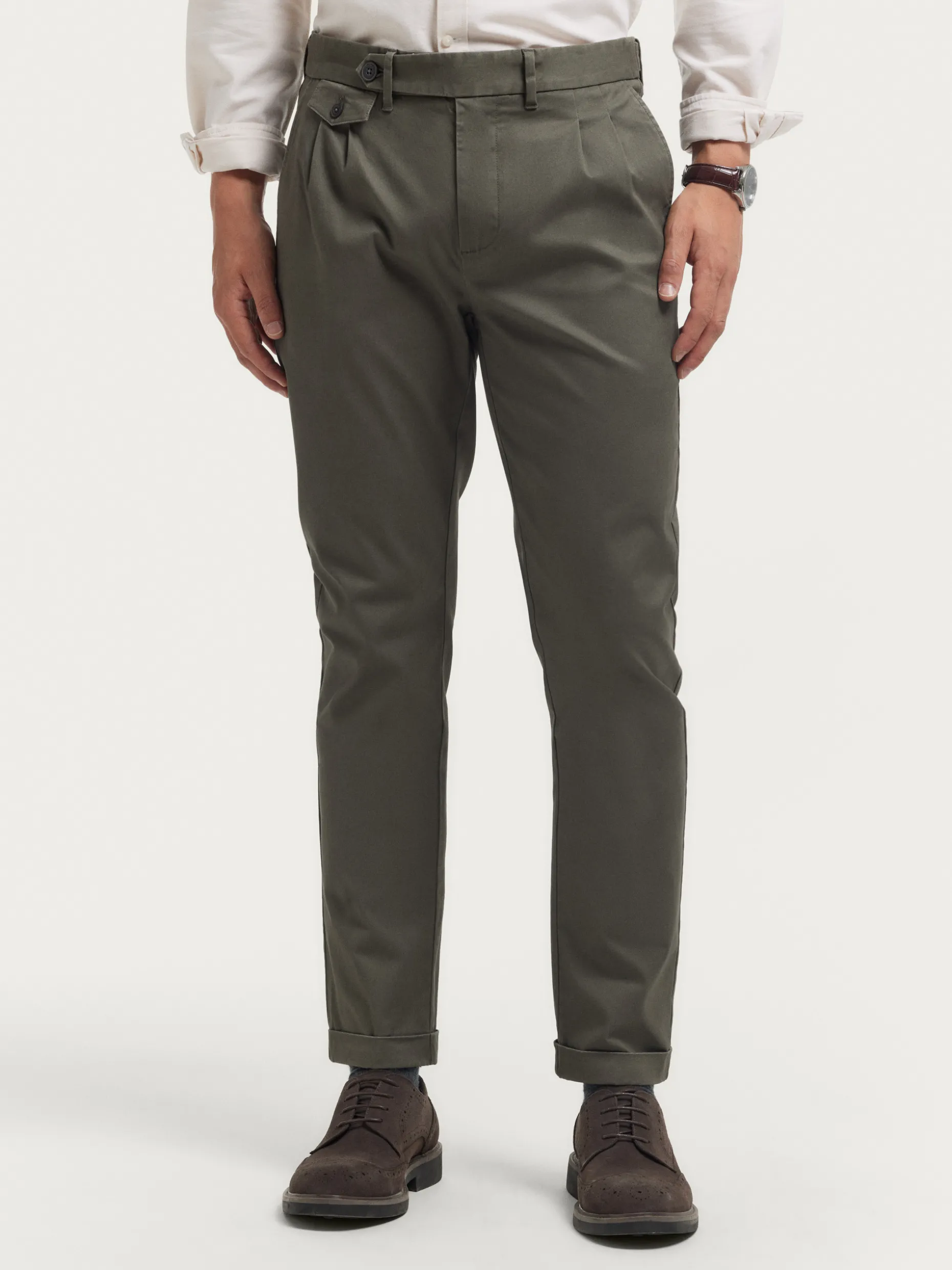 PANTALON CARROT VERDE