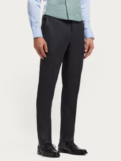 PANTALON CHAQUE WEDDING GRIS