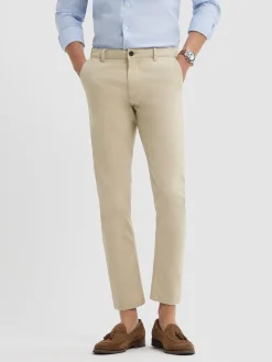 PANTALON CHINO SLIM FIT BEIGE