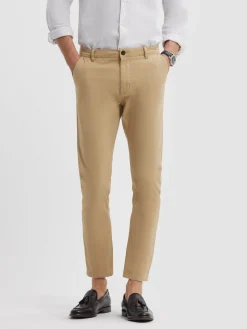 PANTALON CHINO SLIM FIT CAMEL