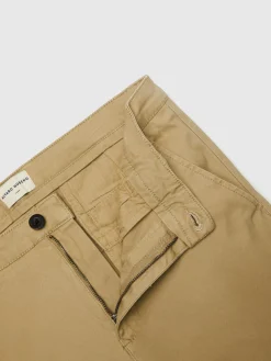 PANTALON CHINO SLIM FIT CAMEL