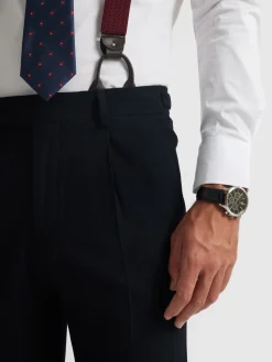 PANTALON CLASSIC TWILL AZUL MARINO