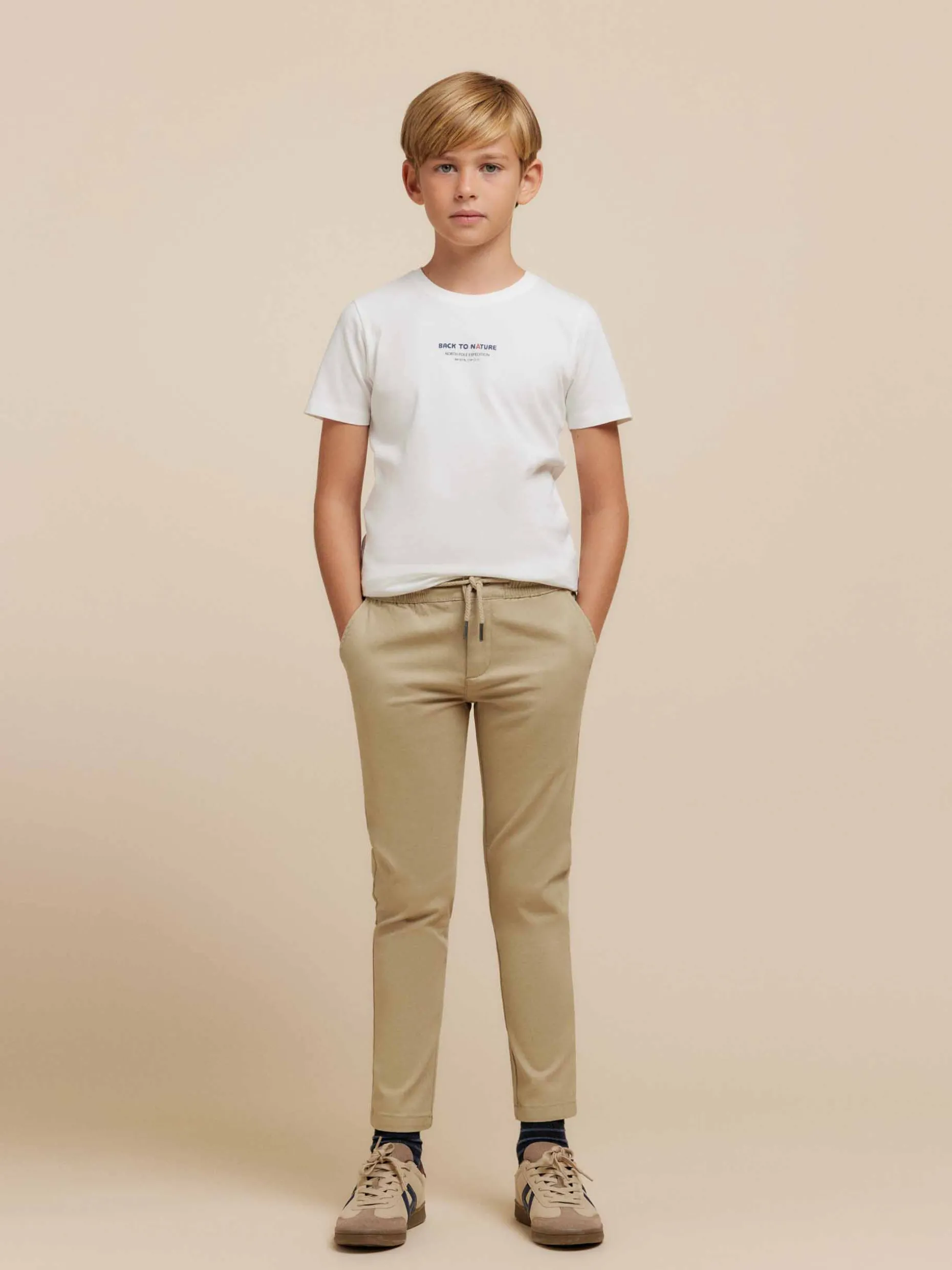 PANTALON DALTON KIDS BEIGE