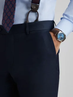 PANTALON FIL A FIL AZUL MARINO