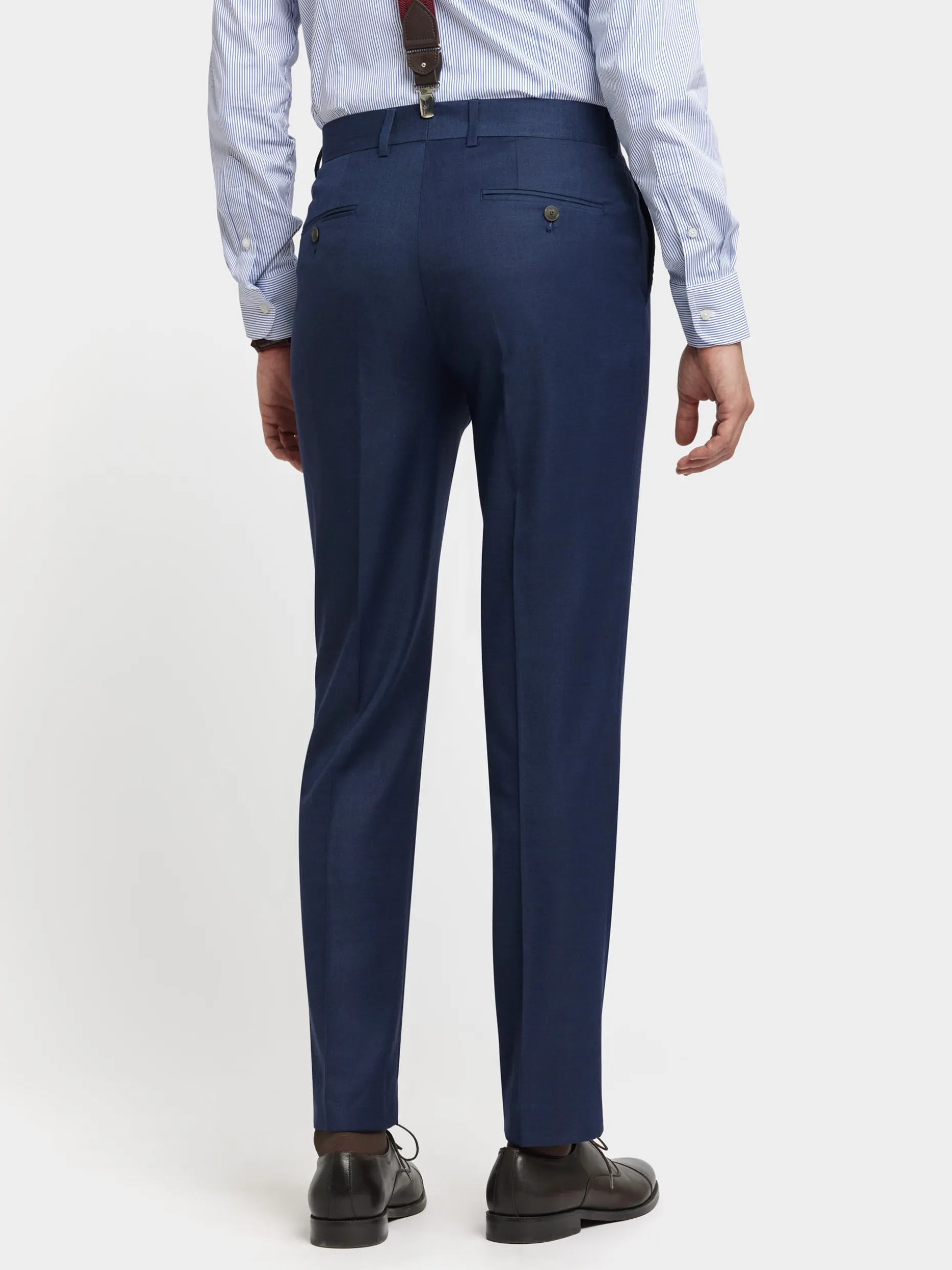 PANTALON FIL A FIL CRUZADO AZUL MARINO