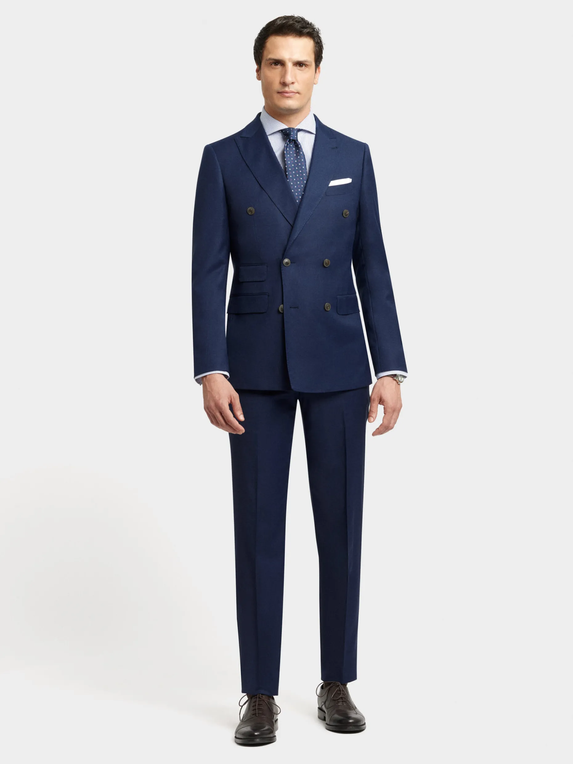 PANTALON FIL A FIL CRUZADO AZUL MARINO