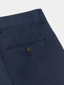 PANTALON FIL A FIL CRUZADO AZUL MARINO