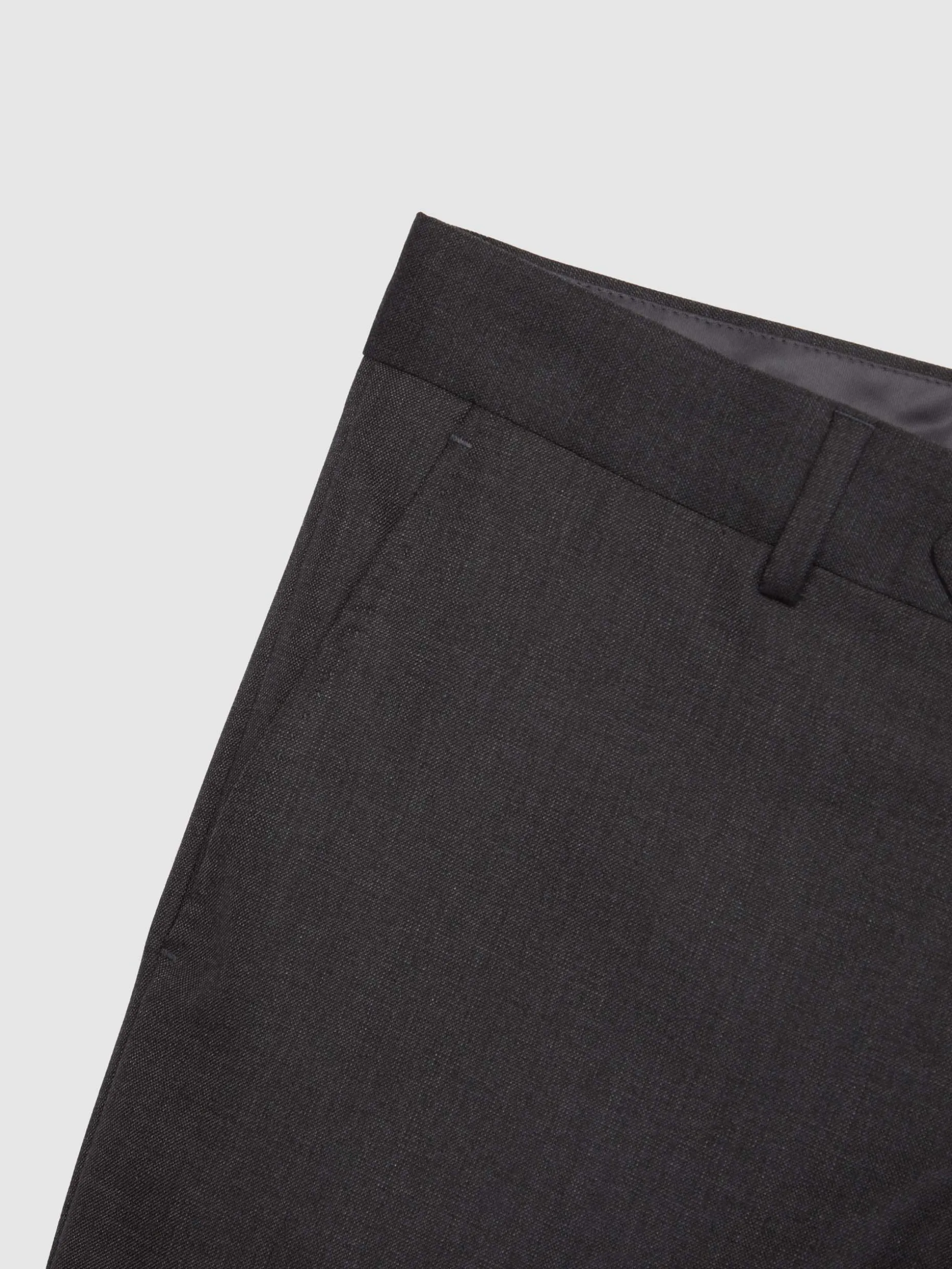 PANTALON FIL A FIL CRUZADO GRIS