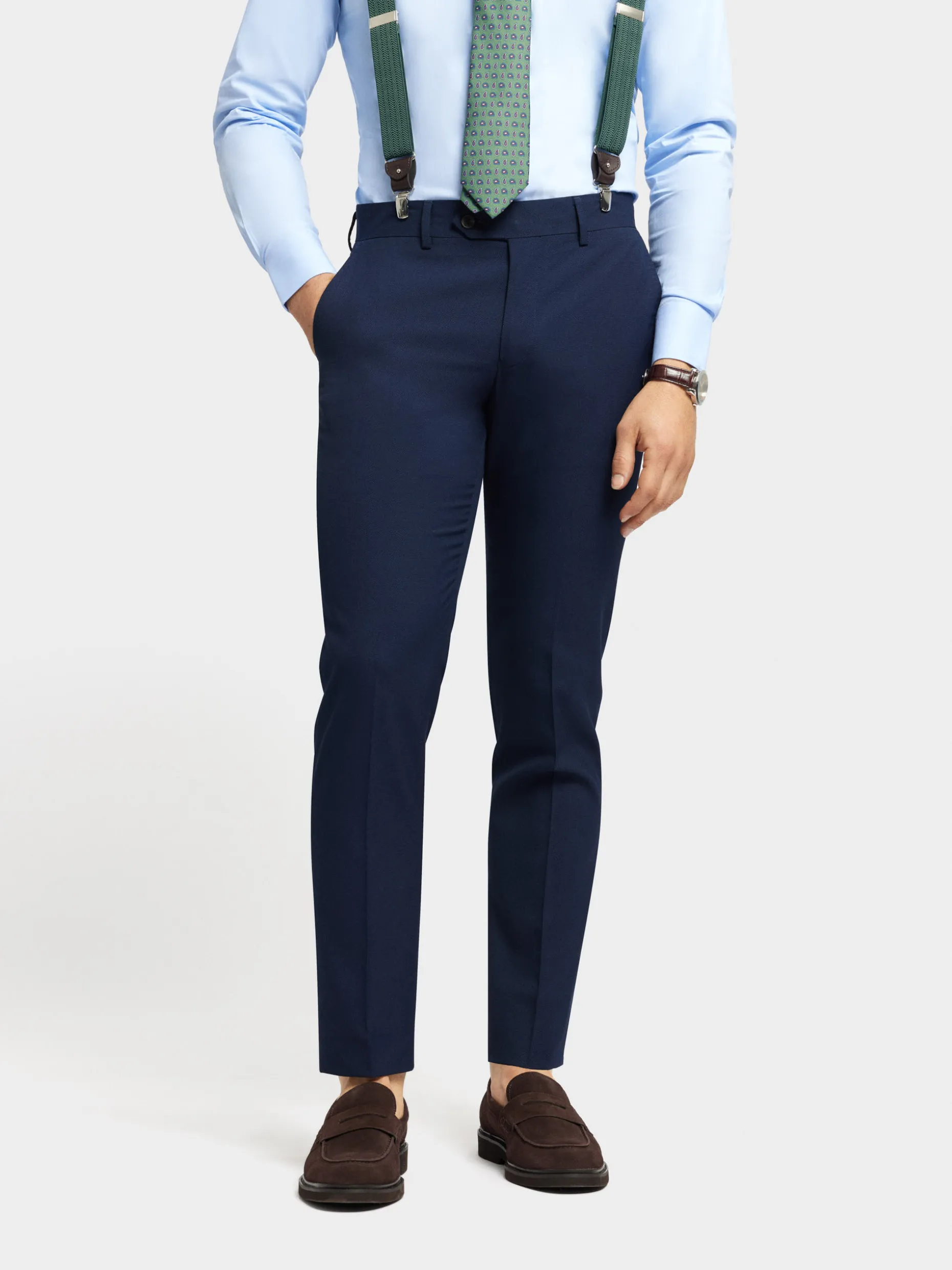 PANTALON MICRO BIRD AZUL MARINO