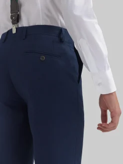 PANTALON MICRO CADETE AZUL MARINO