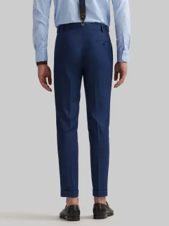 PANTALON NAPOLI MICROBIRD AZUL