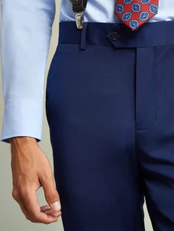 PANTALON PLAIN SLIM AZUL