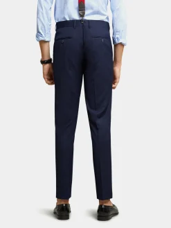 PANTALON PLAIN SLIM AZUL MARINO