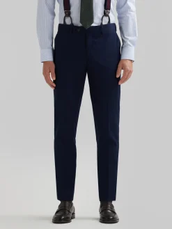 PANTALON PLAIN SLIM AZUL MARINO