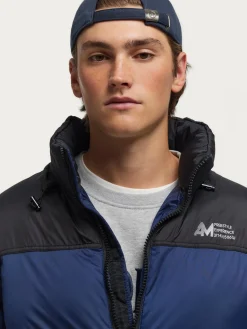 PARKA ELBRUS AZUL SINTETICO