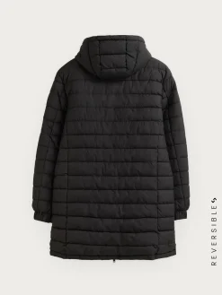 PARKA RATCHED REVERSIBLE AZUL MARINO | MARRÓN