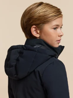 PARKA SHERMAN KIDS AZUL MARINO