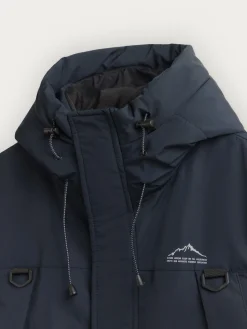 PARKA TREKKING AZUL MARINO