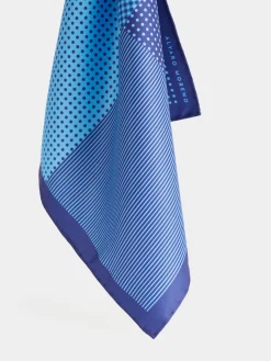 PAÑUELO PRINTED CELESTE