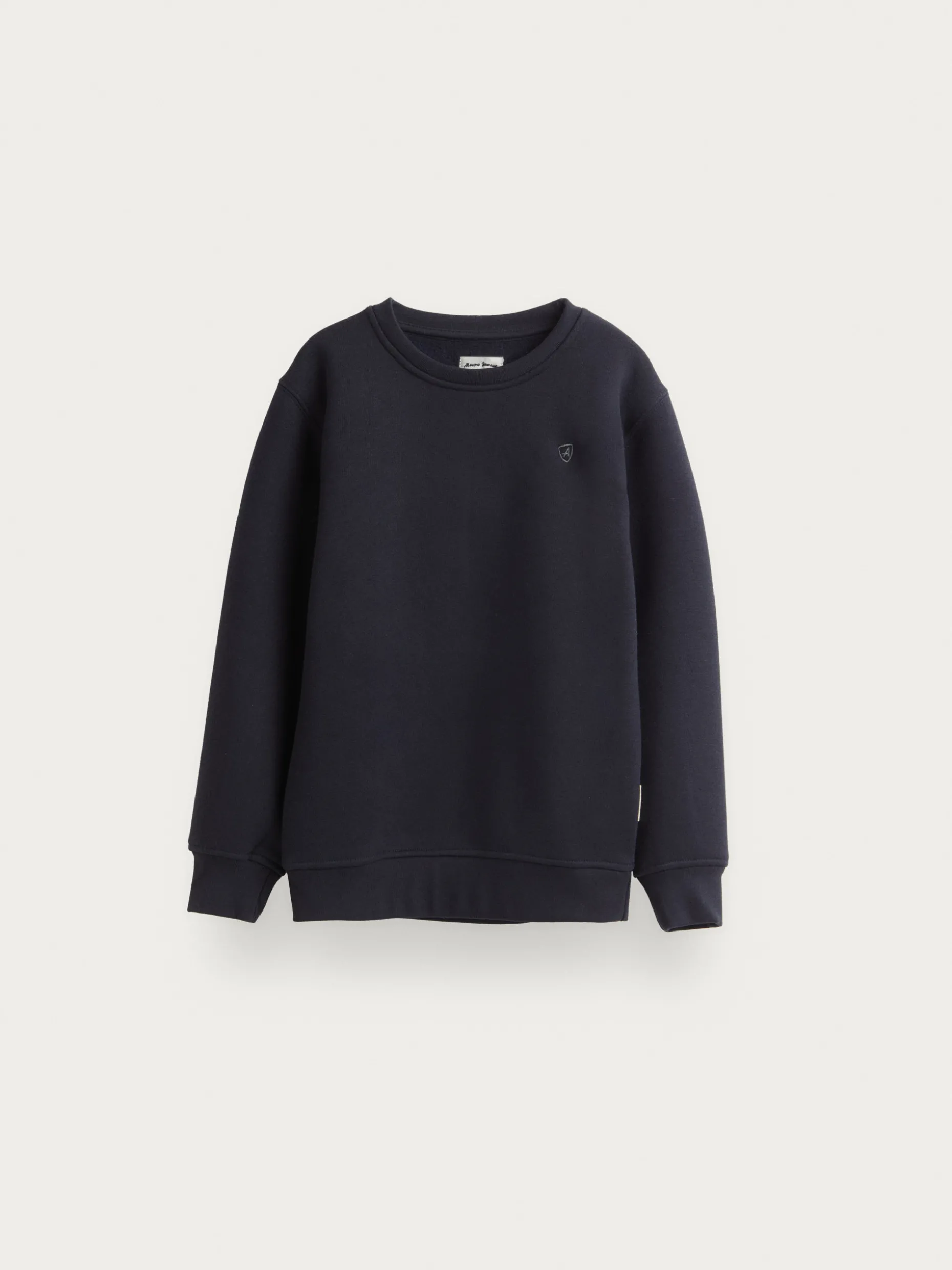 SUDADERA BASICA KIDS AZUL MARINO