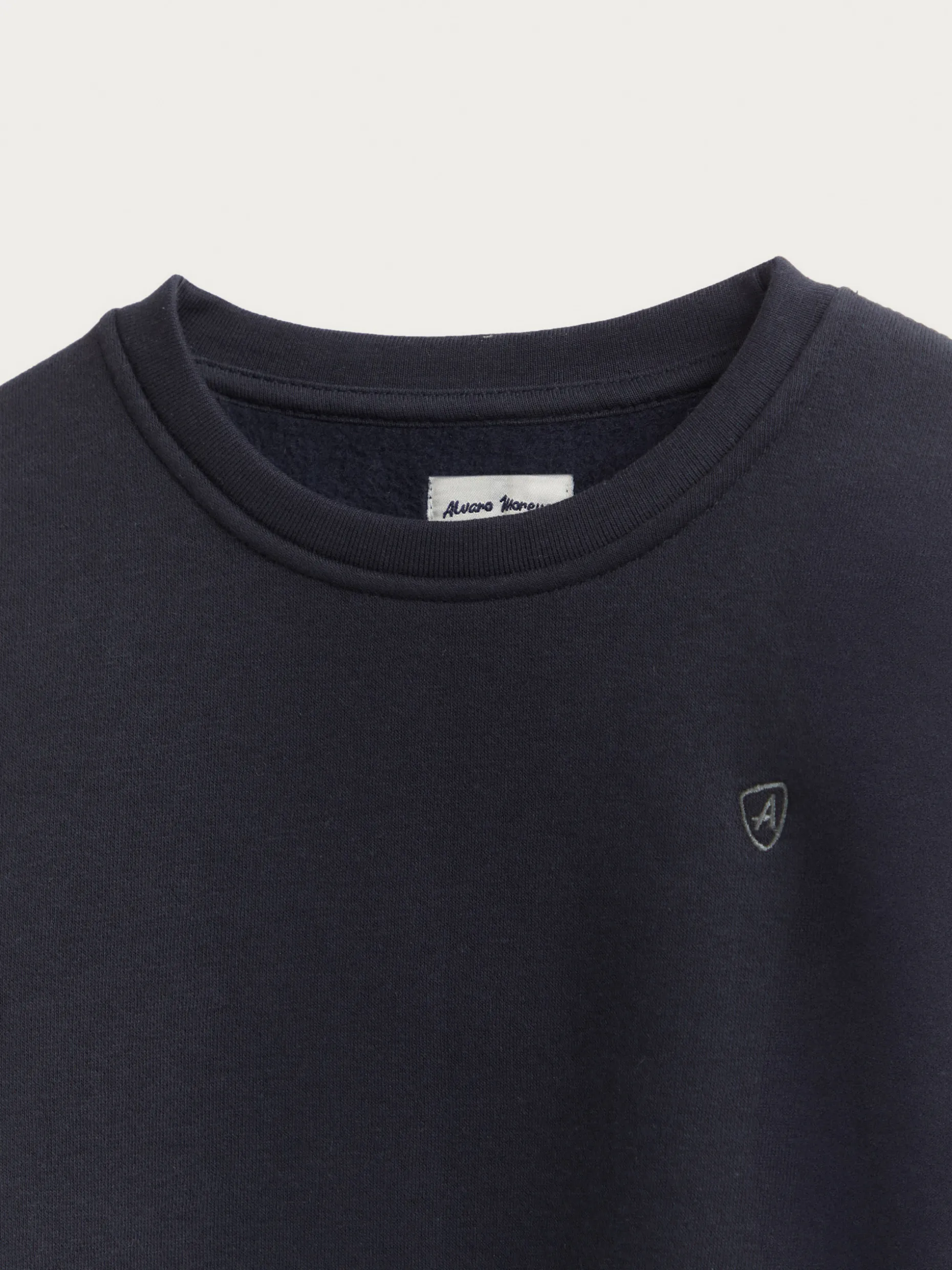 SUDADERA BASICA KIDS AZUL MARINO