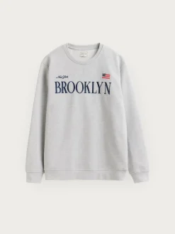 SUDADERA BROOKLYN GRIS