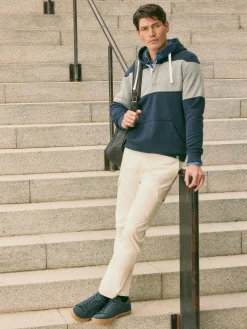 SUDADERA CASUAL AZUL MARINO