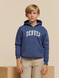 SUDADERA DENVER KIDS AZUL