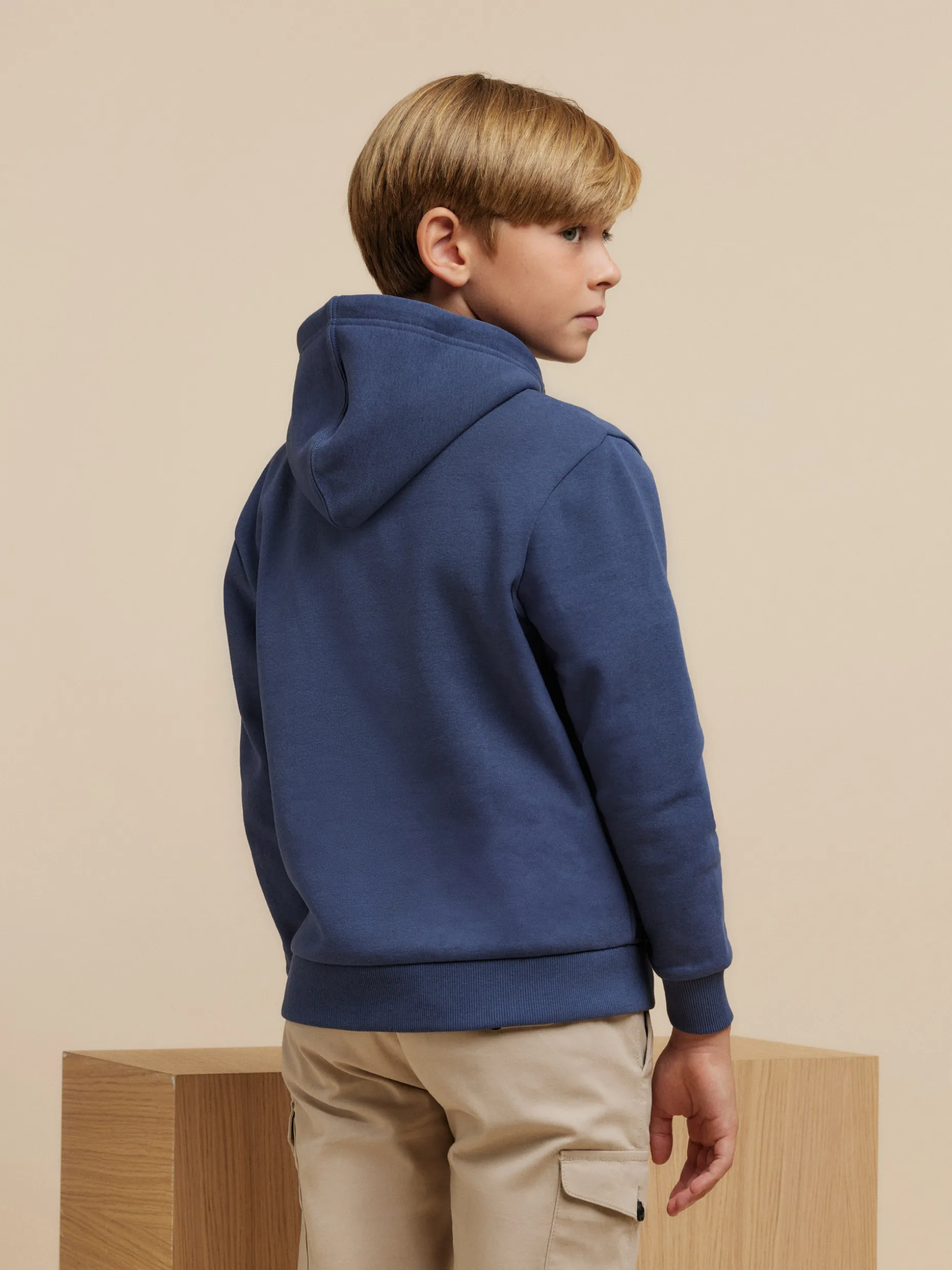 SUDADERA DENVER KIDS AZUL