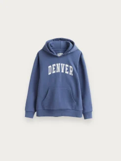 SUDADERA DENVER KIDS AZUL
