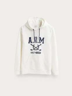 SUDADERA GOLF BLANCO