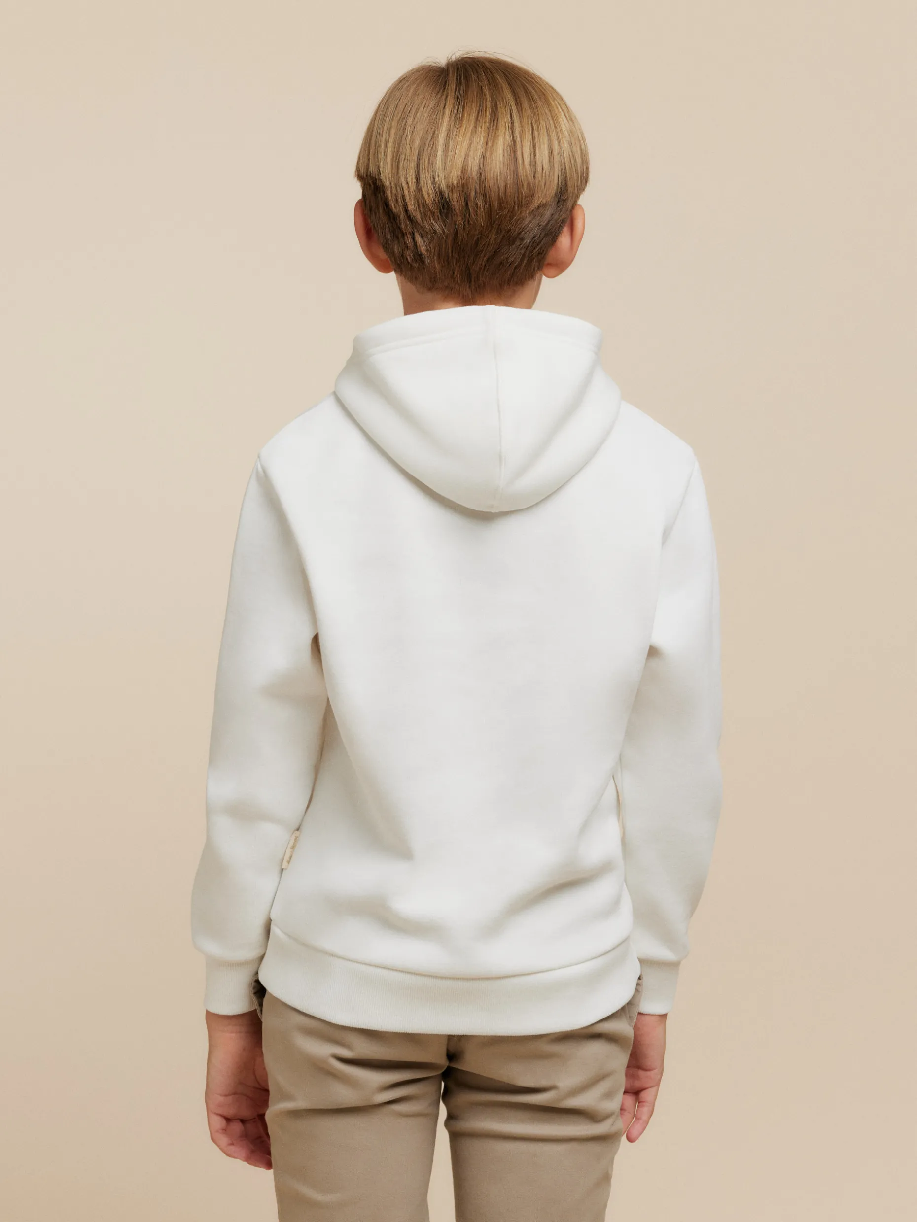 SUDADERA GOLF KIDS BLANCO
