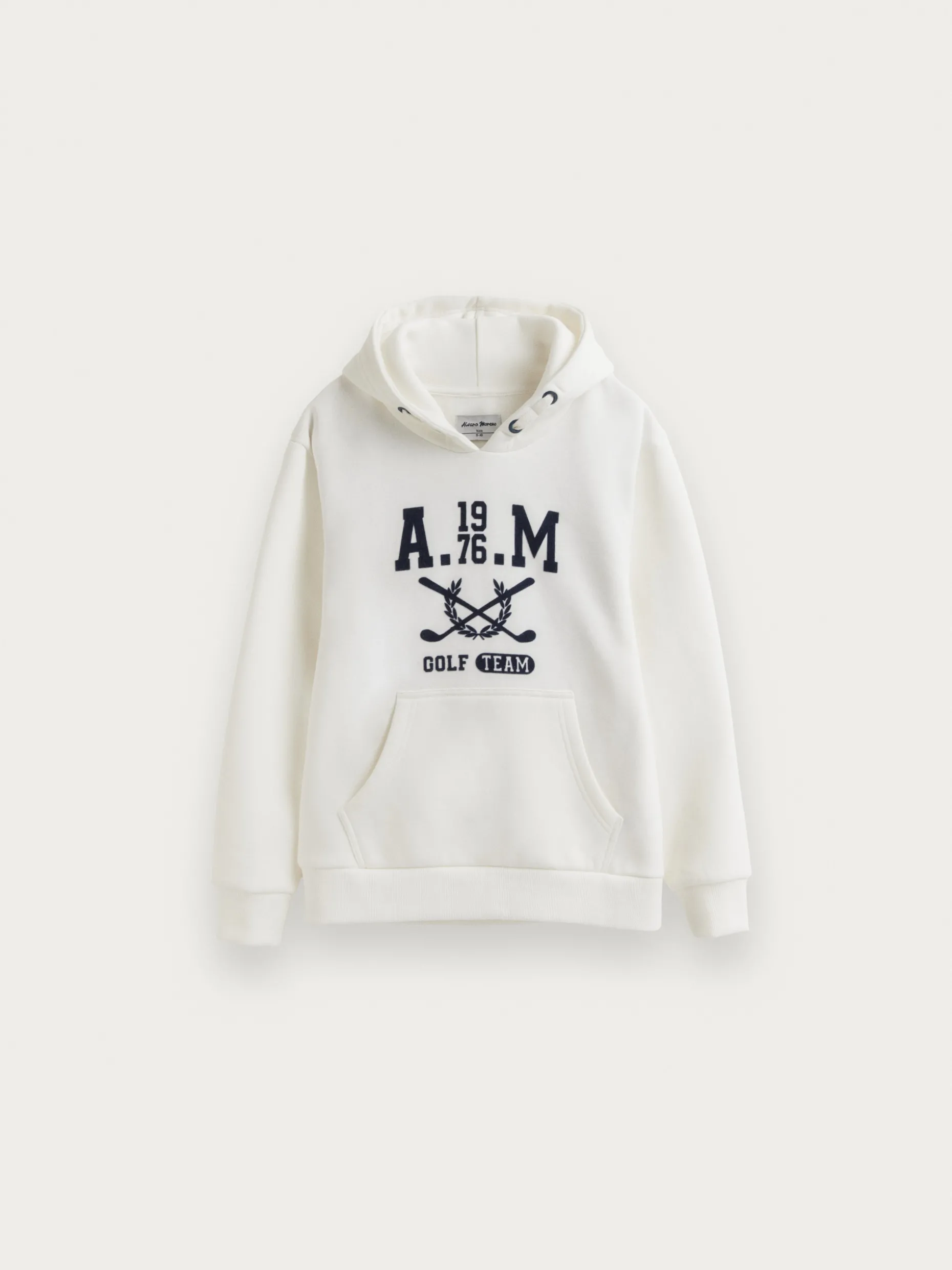 SUDADERA GOLF KIDS BLANCO