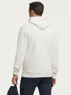 SUDADERA LOGO BLANCO