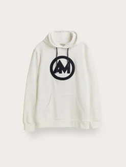 SUDADERA LOGO BLANCO