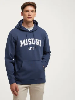 SUDADERA MISURI AZUL MARINO