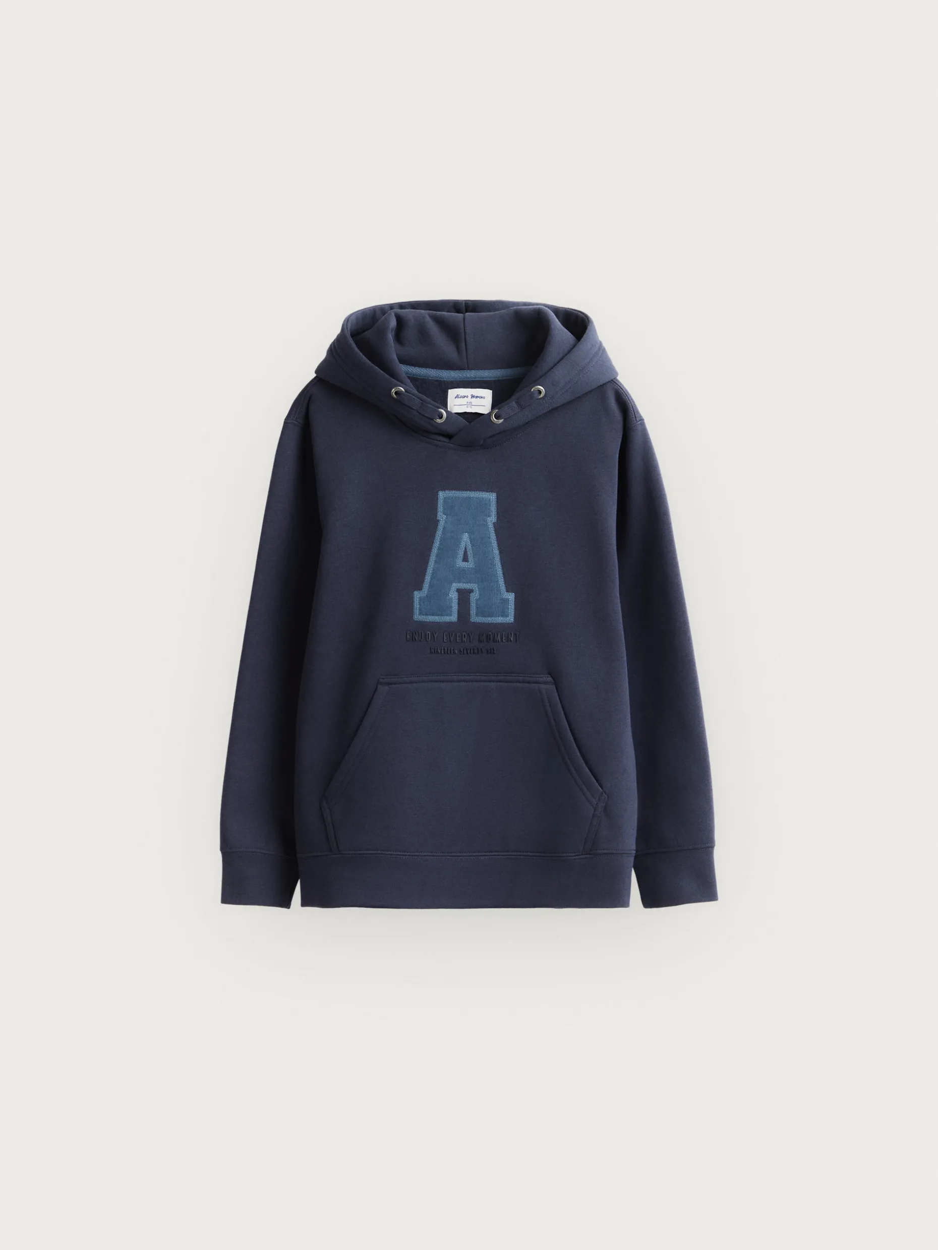 SUDADERA MOMENT KIDS AZUL MARINO