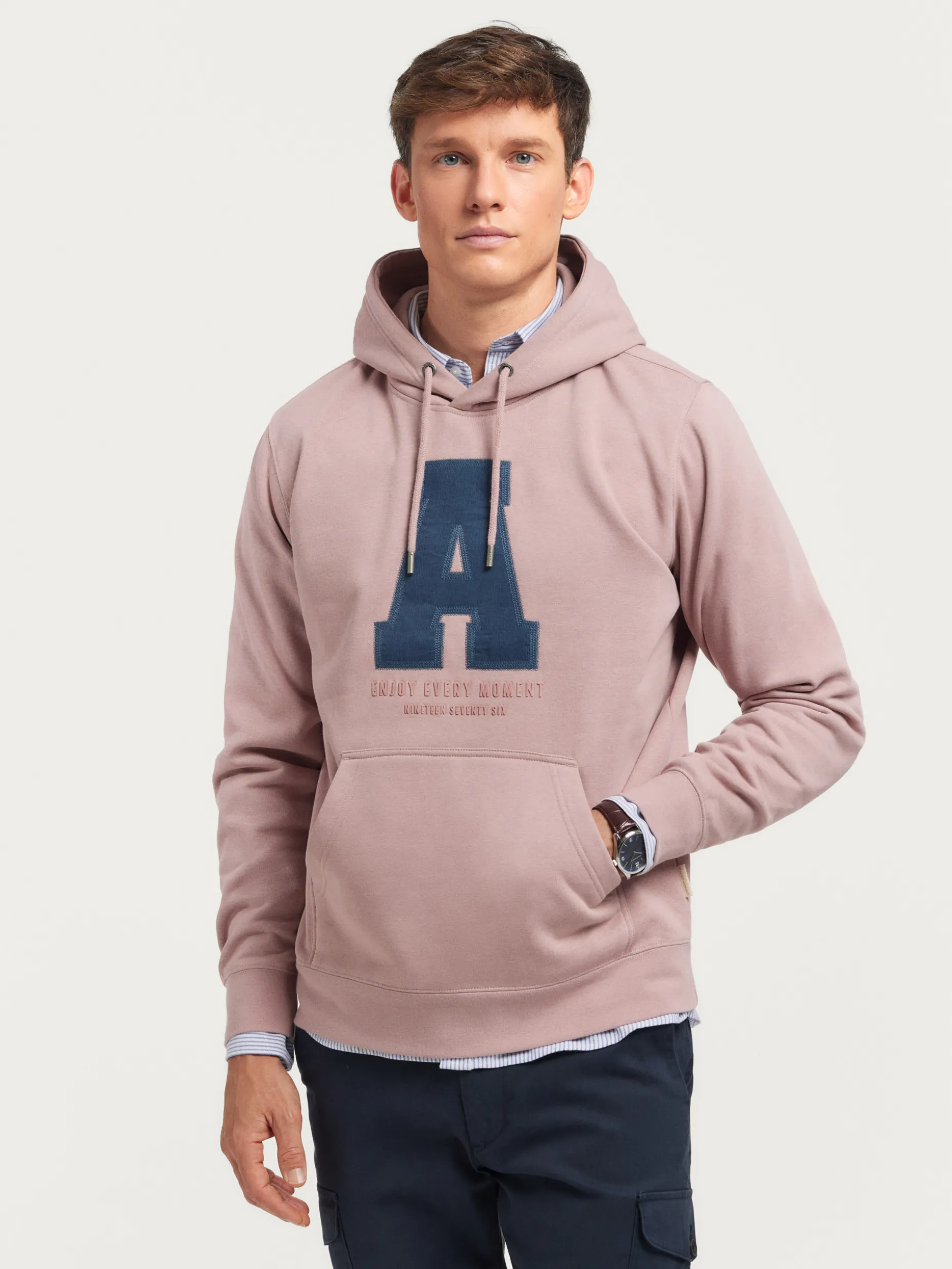 SUDADERA MOMENT ROSA