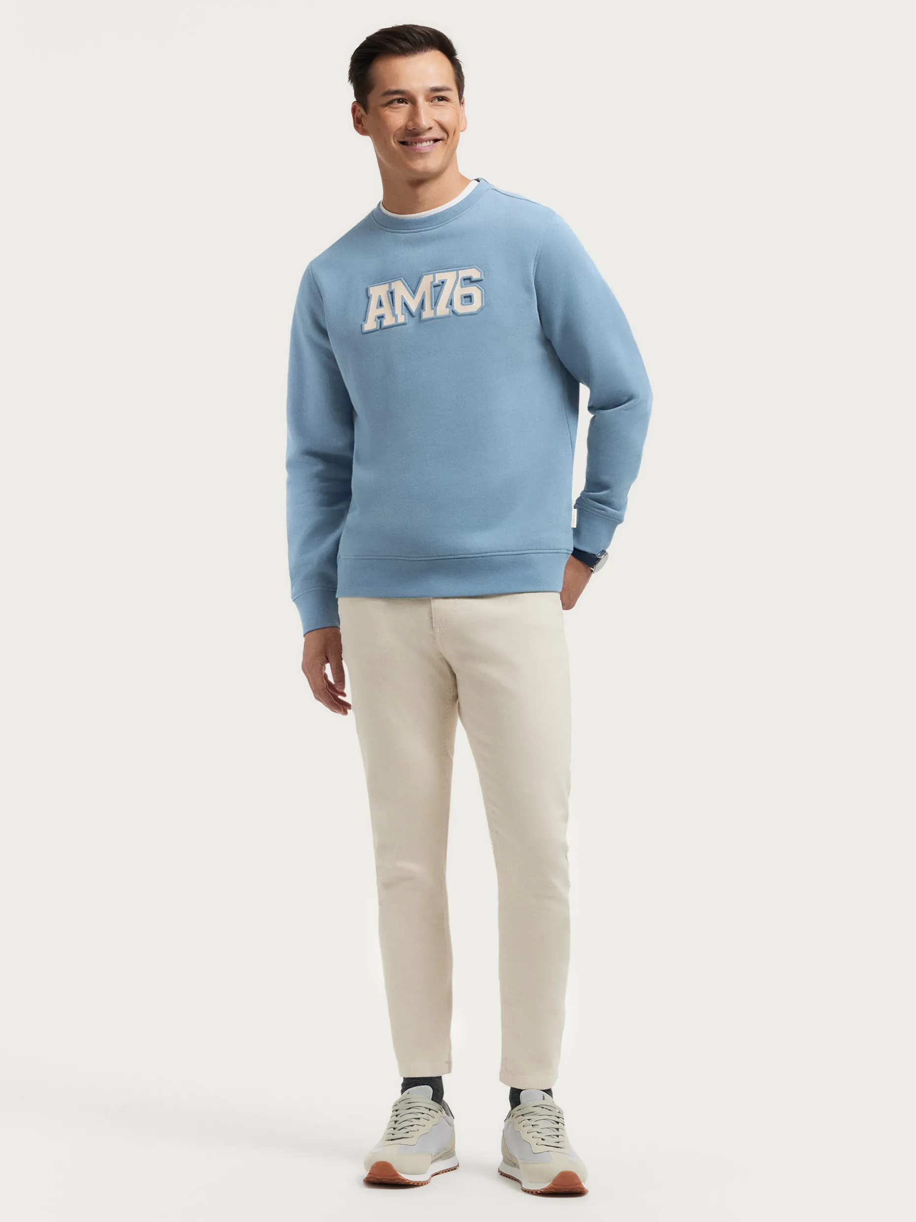 SUDADERA OFFICIAL AZUL